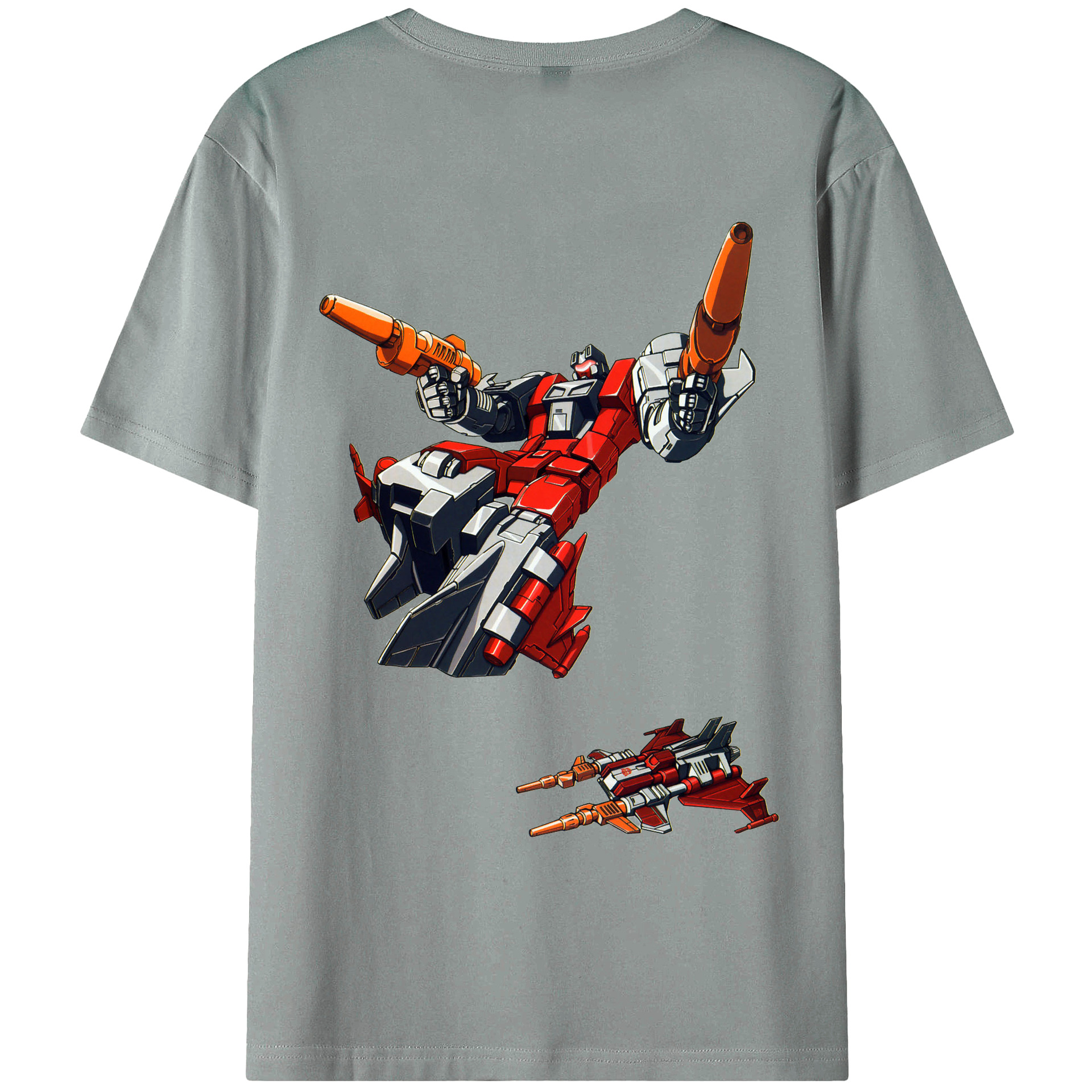 （画像用）  綿100％ メンズ半袖Tシャツ（バックプリント） 通気性